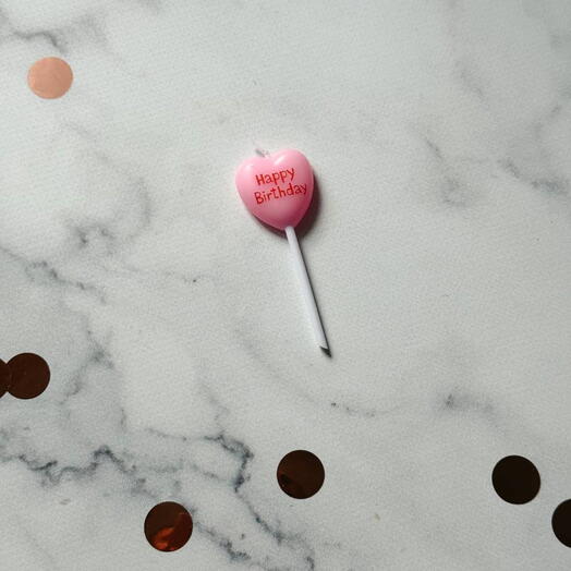 Свеча "С Днем Рождения"