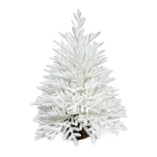 Ёлка в мешочке Александрийская белая 70 см