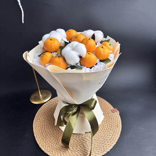 Букет с мандаринами  «Витаминки»