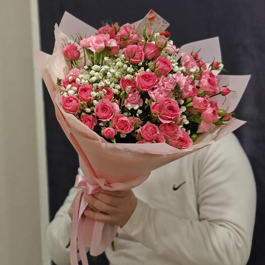 Розовая мята