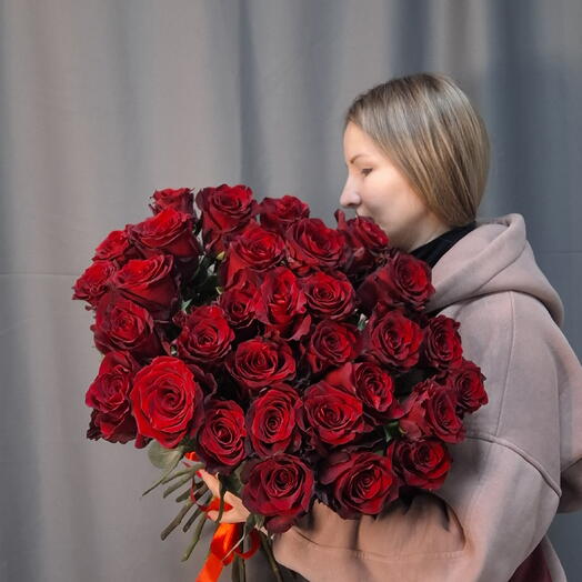 31 красная роза