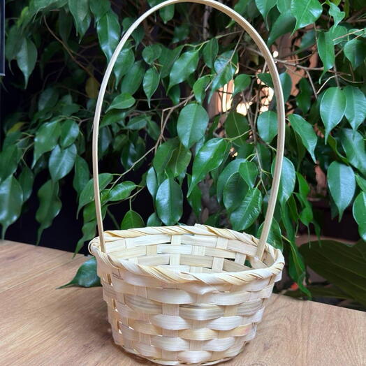 Корзина плетенная «натуральная»