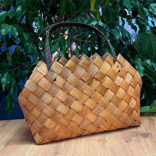 Сумка интерьерная плетенная большая «уют»