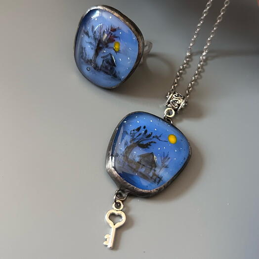 Комплект «Ночной пейзаж»