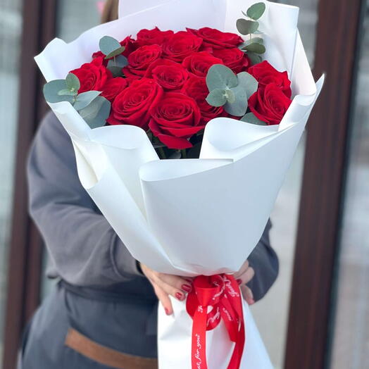 15 Роз Сердце Ангела