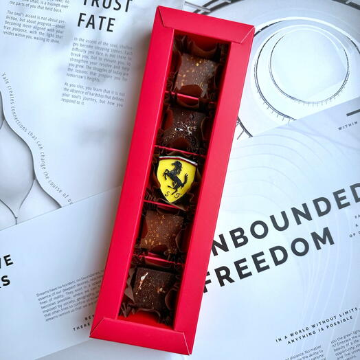 Шоколадный набор для мужчины, подарок на день рождения, Ferrari, феррари