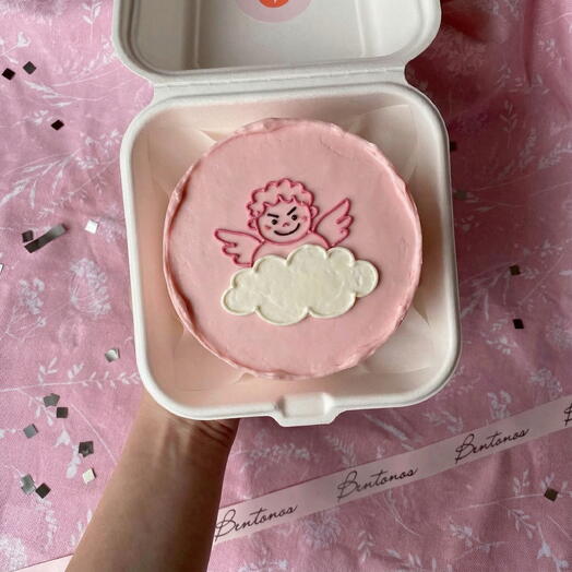 Бенто торт на День Святого Валентина Злюка17, коллекция «14 февраля», «злюка»