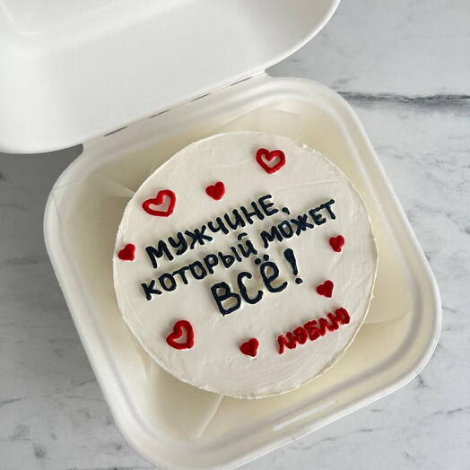 Бенто-торт "мужчине, который может все!"