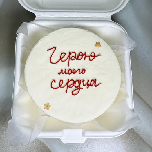 Бенто торт герою моего сердца