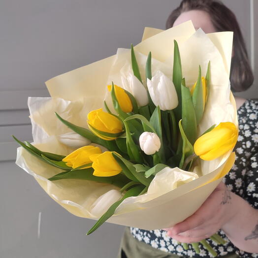 Монобукет из Тюльпанов 11 шт