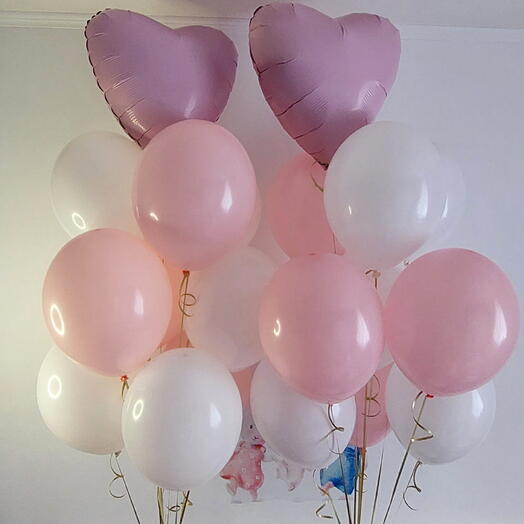 Шары на выписку для девочки 💞
