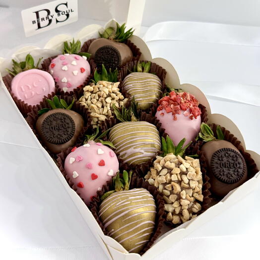 Клубника в шоколаде набор 🍓, 12-15 шт