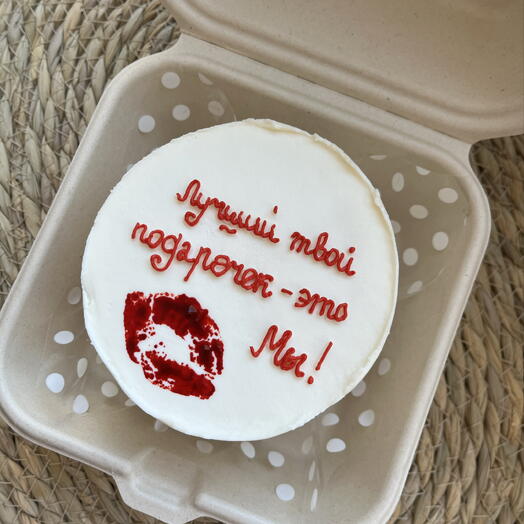 Бенто-торт для любимого человека