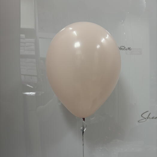 Шар латекс 30 см Пыльная Роза