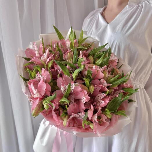 Букет из Краснодарской альстромерии 9 веток 🌸