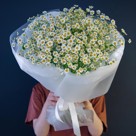 Букет из танацетума, 15 шт
