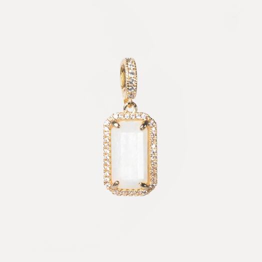 Подвеска, кулон Астра Лунный камень 14K (PEN1009)