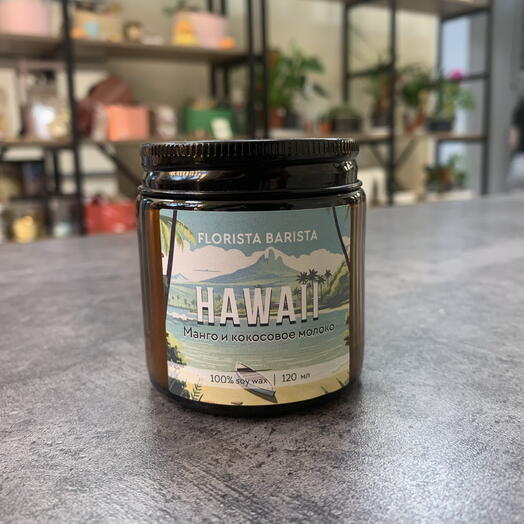 Ароматическая свеча «HAWAII» 120 мл