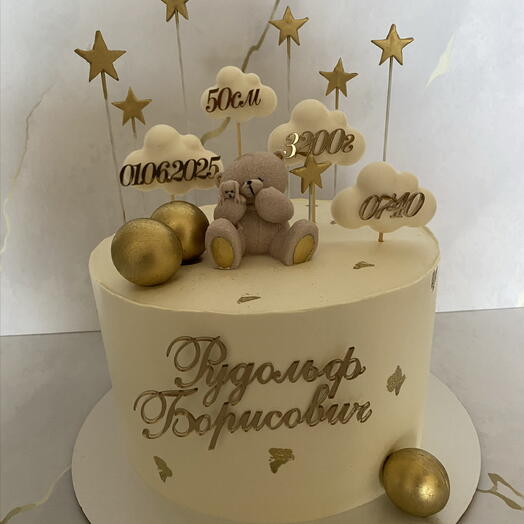 Торт для новорождённого