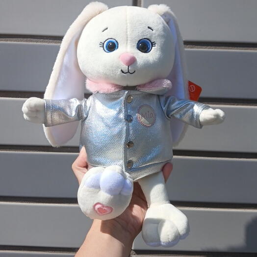 Мягкая игрушка Зайка Мия в куртке