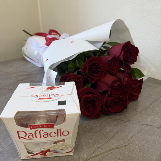 Романтичный набор "Сладкие чувства" 🌹🍫