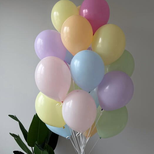 Pastel Dream Balloon Bouquet – Colorful and Cheerful Gift