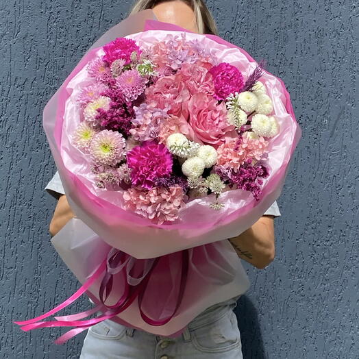 Букет «Розовая нежность» 💞