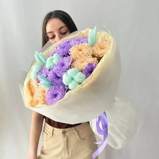 Хризантема и сухоцветы