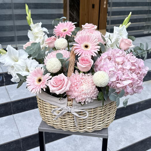 Нежная корзина 🌸