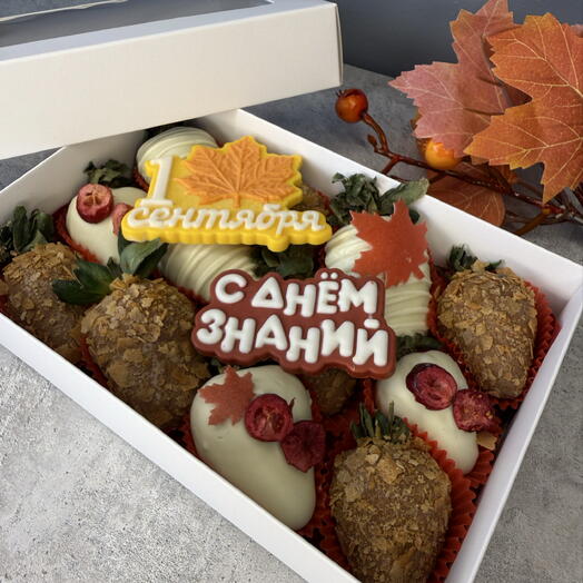 Клубника в шоколаде. День знаний