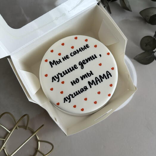 Бенто торт для мамочки