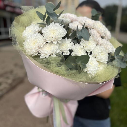 Букет из хризантем
