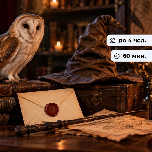 Гарри Поттер! Тематический квест в закрытой комнате