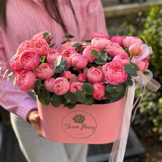 Пионовидный бокс🌸