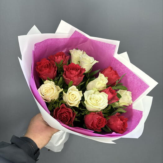 Букет 15 роз🌹🌹
