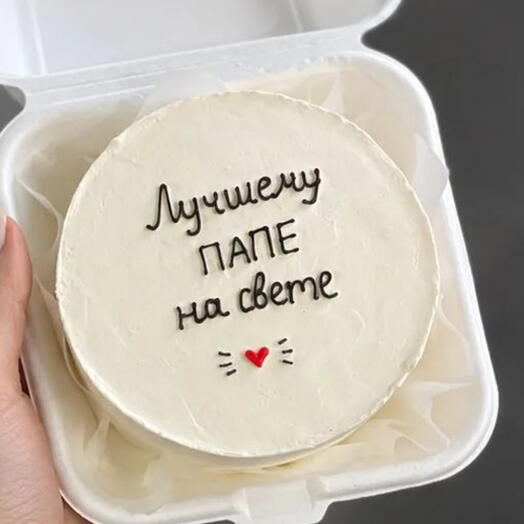 Бенто торт лучшему папе на свете