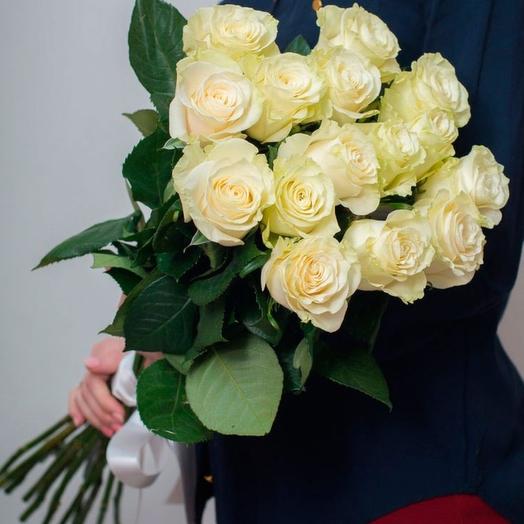Rosas blancas de élite