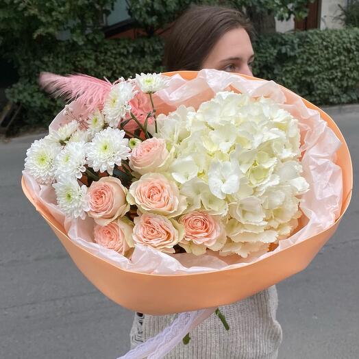 Персиковое облако