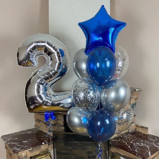 Globos de Cumpleaños, 12 piezas