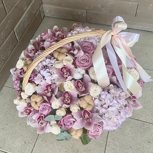Cesta De Lavanda