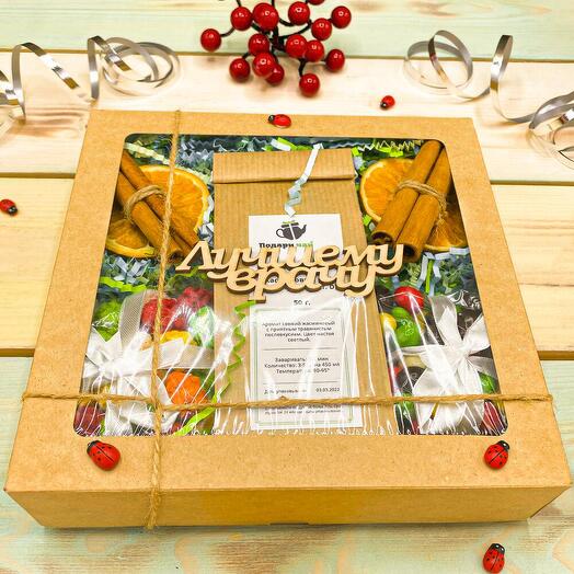 Подарочный набор чая для врача «Цветное счастье»