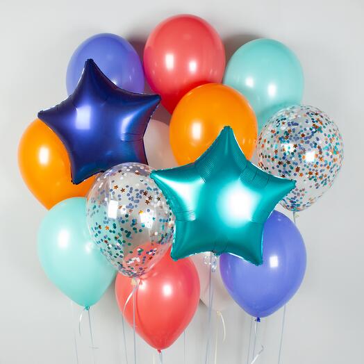 Set of balls "Carnival" 14 pcs