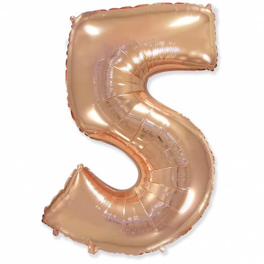 Figure 5 rose gold, 102 cm