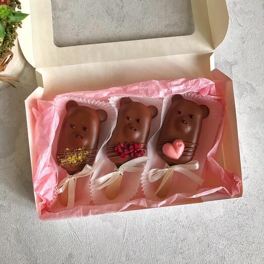 Шоколадное эскимо мишутки