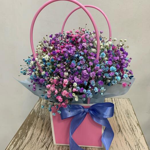 Гипсофила в сумочке