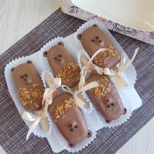 Pastel de queso helado "Ositos"