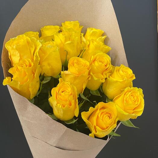 Bouquet of 15 roses