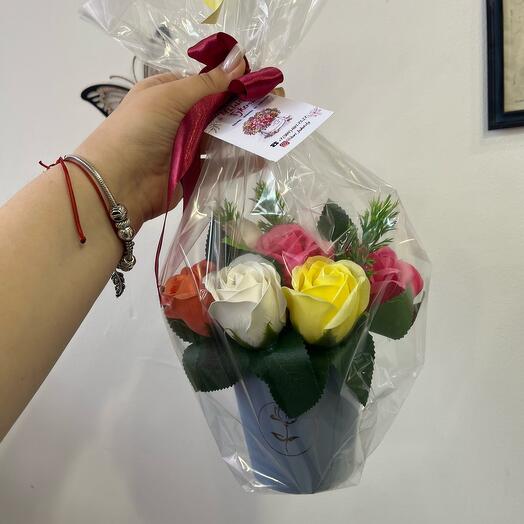 Composición de jabón " beautiful