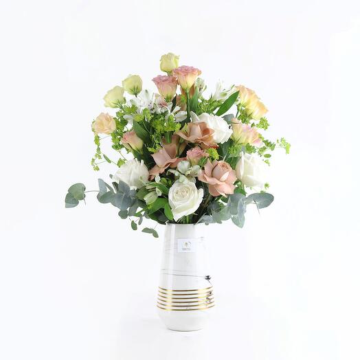 Wonder vase - Ohara and Roses Mix