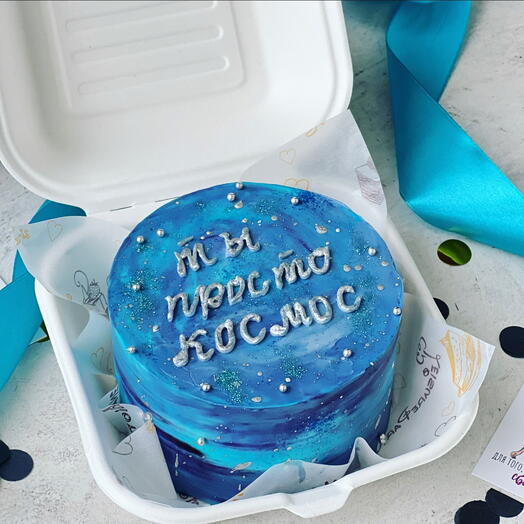 Космический бенто-торт